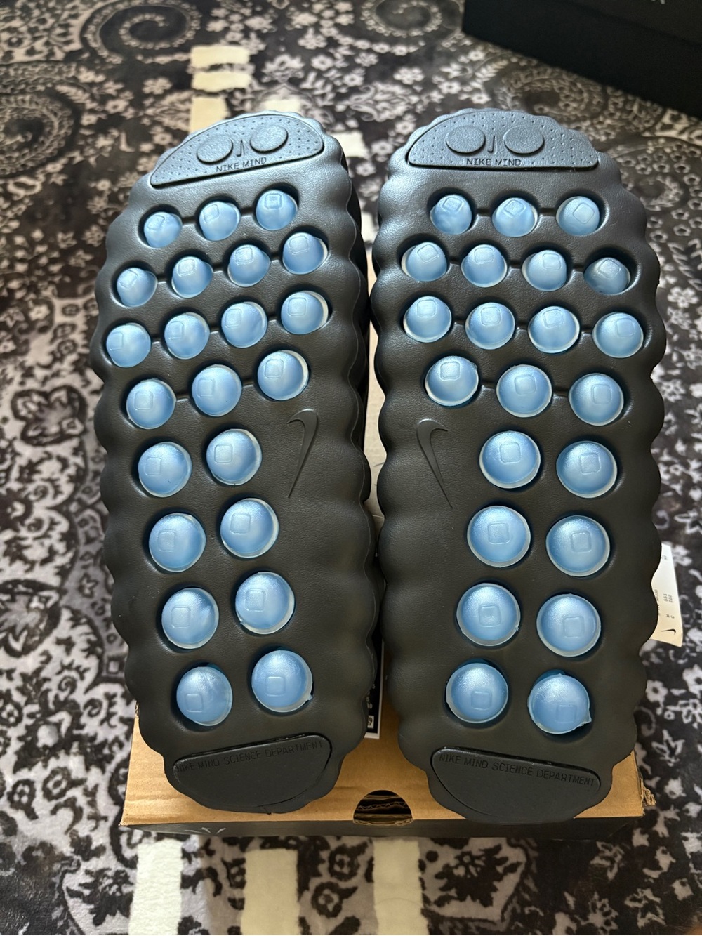 Nike x NOCTA Mind 001 “ICEMAN” Black Slides Men Size 10 - Picture 3 of 7